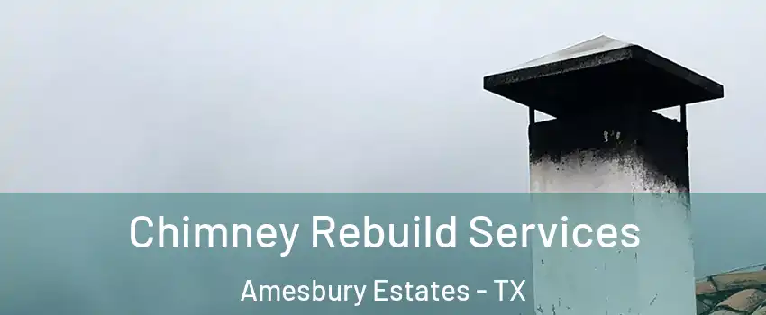 Chimney Rebuild Services Amesbury Estates - TX