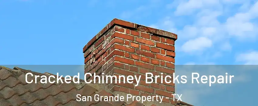 Cracked Chimney Bricks Repair San Grande Property - TX