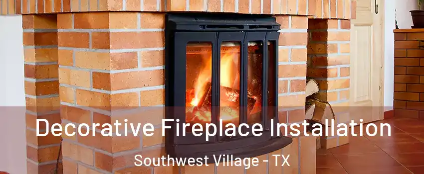 Decorative Fireplace Installation Southwest Village - TX