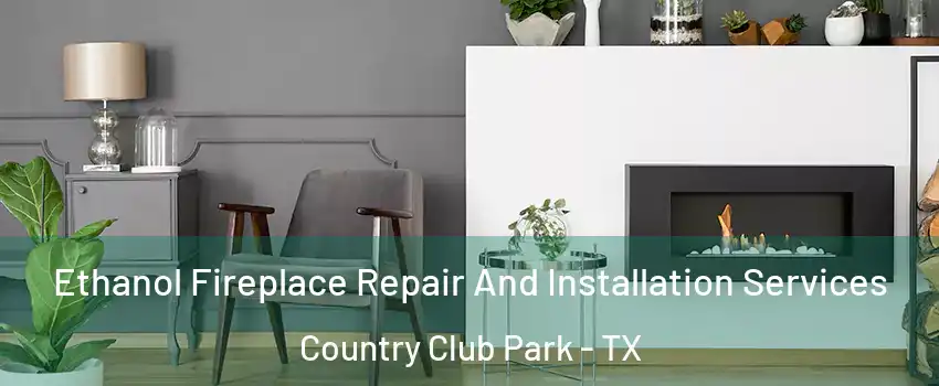 Ethanol Fireplace Repair And Installation Services Country Club Park - TX