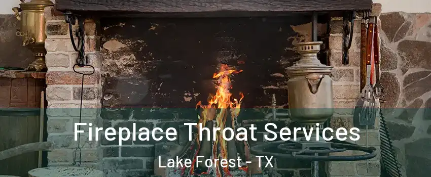 Fireplace Throat Services Lake Forest - TX