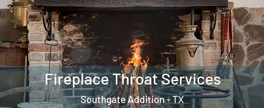 Fireplace Throat Services Southgate Addition - TX