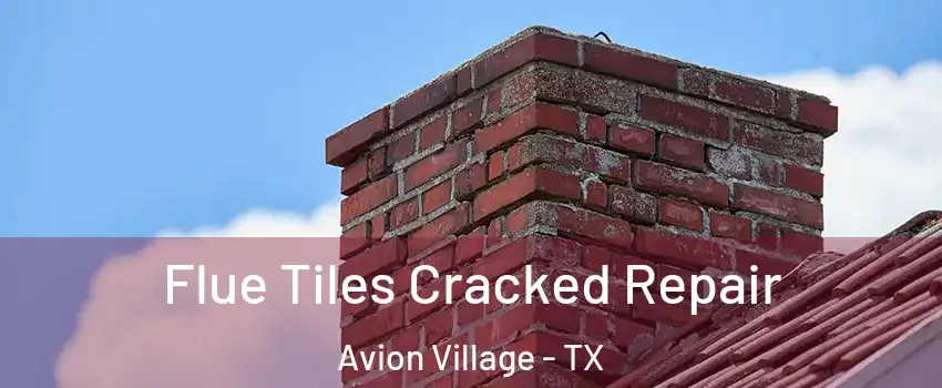 Flue Tiles Cracked Repair Avion Village - TX