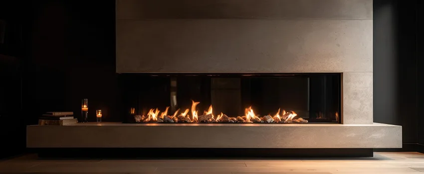 Gas Fireplace Ember Bed Design Services in Grand Prairie Prize Acres, Texas