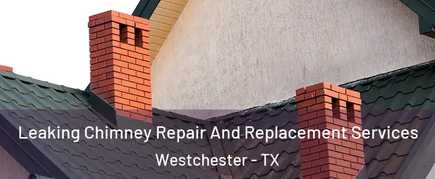 Leaking Chimney Repair And Replacement Services Westchester - TX